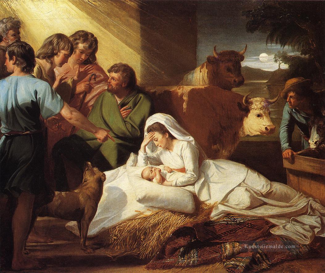 The Nativity kolonialen Neuengland John Singleton Copley Ölgemälde
